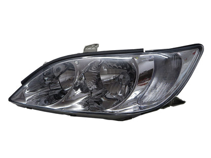 CrazyTheGod CAMRY XV30 Fifth generation 2002-2003 Sedan 4D Clear Headlight Headlamp Chrome ASIA for TOYOTA LHD