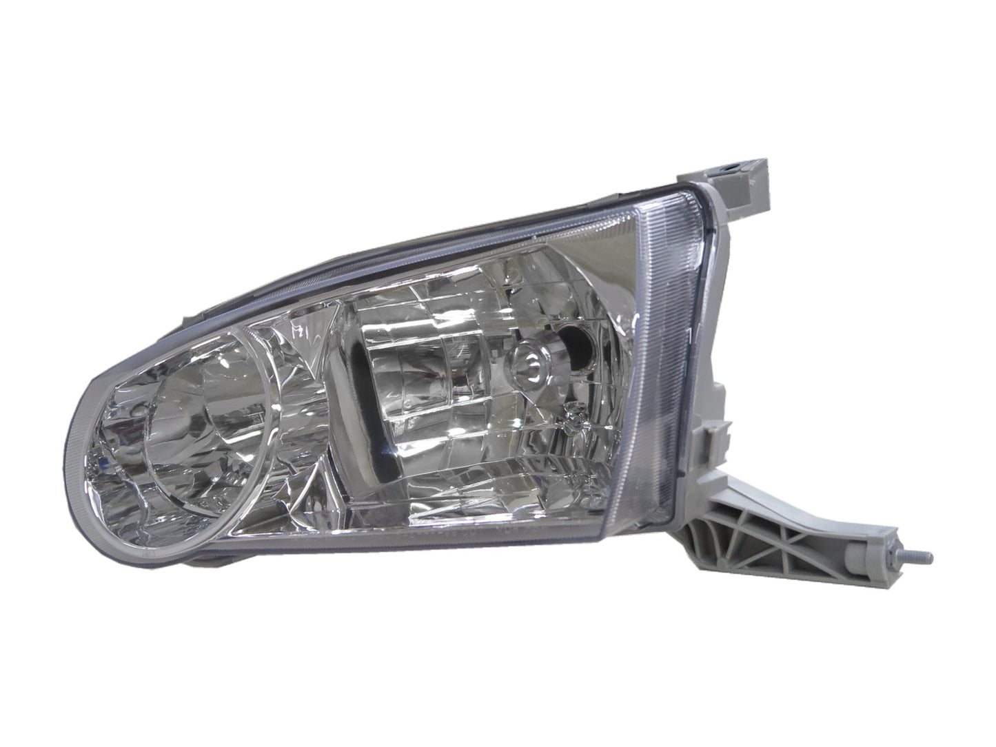 CrazyTheGod Corolla E110 Eighth generation 2001-2002 Facelift Sedan 4D Clear Headlight Headlamp Chrome US for TOYOTA LHD