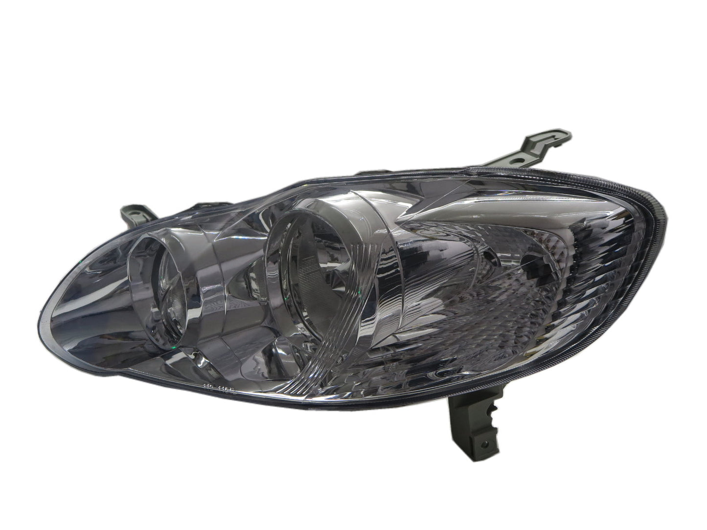 CrazyTheGod Corolla E120 Ninth generation 2003-2008 Sedan 4D Clear HID Headlight Headlamp W/ Motor Chrome US for TOYOTA LHD