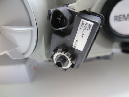 CrazyTheGod Corolla E120 Ninth generation 2003-2008 Sedan 4D Clear HID Headlight Headlamp W/ Motor Chrome US for TOYOTA LHD