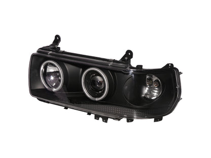 CrazyTheGod LAND CRUISER FJ80/HZJ80/HDJ80/FZJ80 1990-1997 SUV 5D CCFL Projector Headlight Headlamp Black for TOYOTA LHD