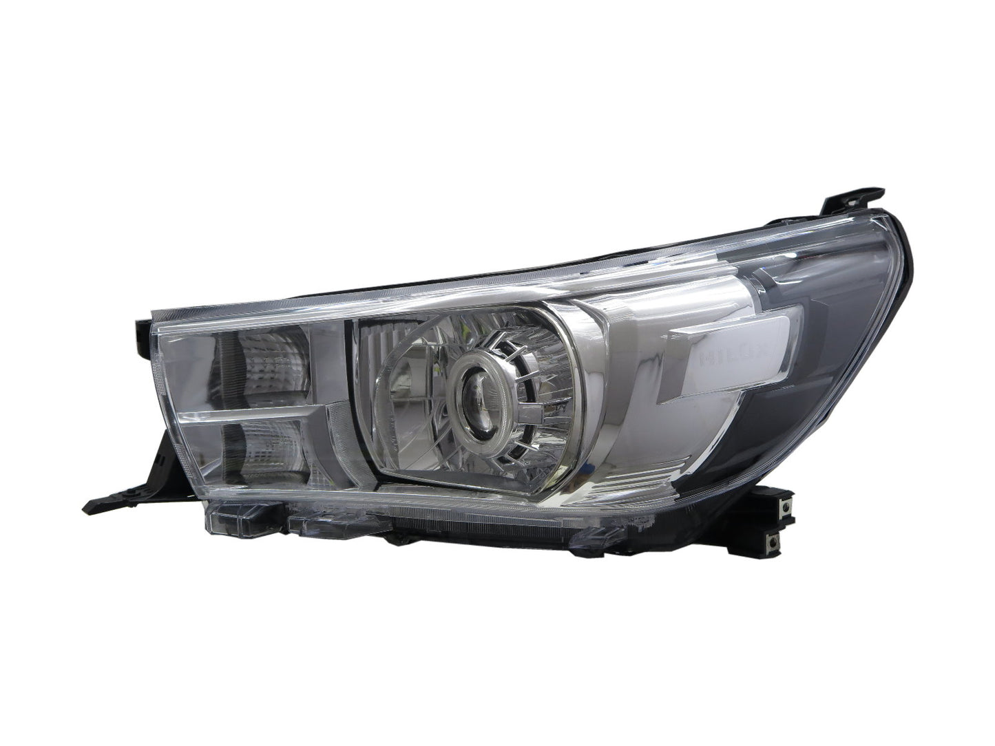 CrazyTheGod Hilux Revo AN120/AN130 Eighth generation 2015-present Pickup 2D/4D CCFL Projector Headlight Headlamp Chrome for TOYOTA LHD