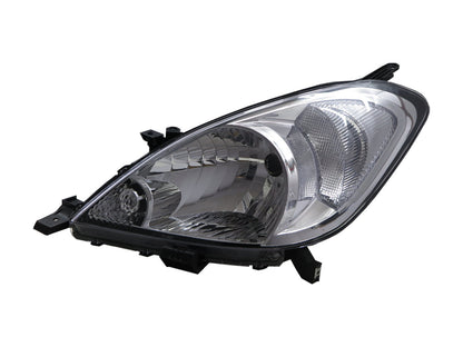 CrazyTheGod INNOVA AN40 First generation 2004-2010 Wagon 5D Clear Headlight Headlamp Chrome for TOYOTA LHD