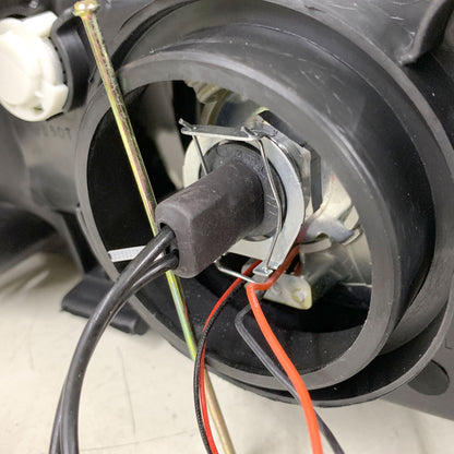 CrazyTheGod PRIUS XW20 Second generation 2006-2009 Hatchback 5D Guide LED Angel-Eye Projector Headlight Headlamp Chrome for TOYOTA RHD