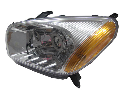 CrazyTheGod RAV4 XA20 Second generation 2001-2003 PRE-FACELIFT SUV 3D/5D CCFL Projector Headlight Headlamp Chrome V1 for TOYOTA RHD