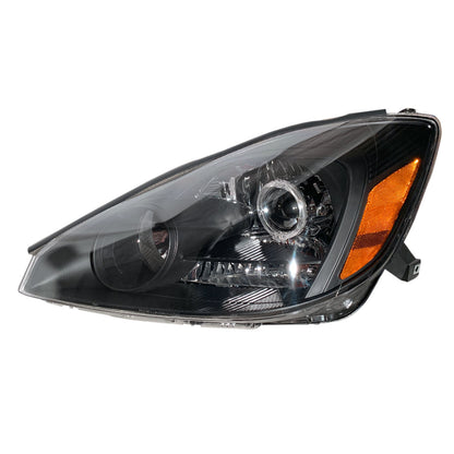 CrazyTheGod SIENNA XL20 Thế hệ thứ hai 2004-2005 Minivan 5D Guide LED Angel-Eye Projector Headlight Đèn pha màu đen cho TOYOTA RHD