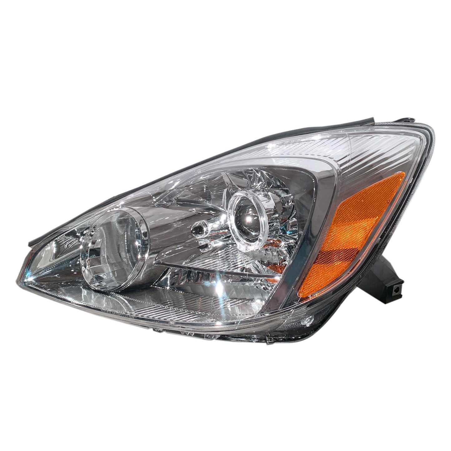 CrazyTheGod SIENNA XL20 Thế hệ thứ hai 2004-2005 Minivan 5D Guide LED Angel-Eye Projector Headlight Đèn pha mạ crôm cho TOYOTA RHD