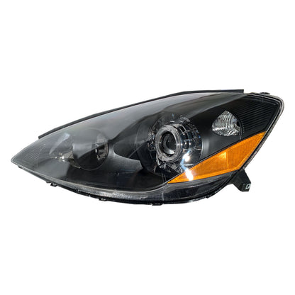 CrazyTheGod SIENNA XL20 Second generation 2006-2010 Facelift Minivan 5D Guide LED Angel-Eye Projector Headlight Headlamp Black for TOYOTA LHD