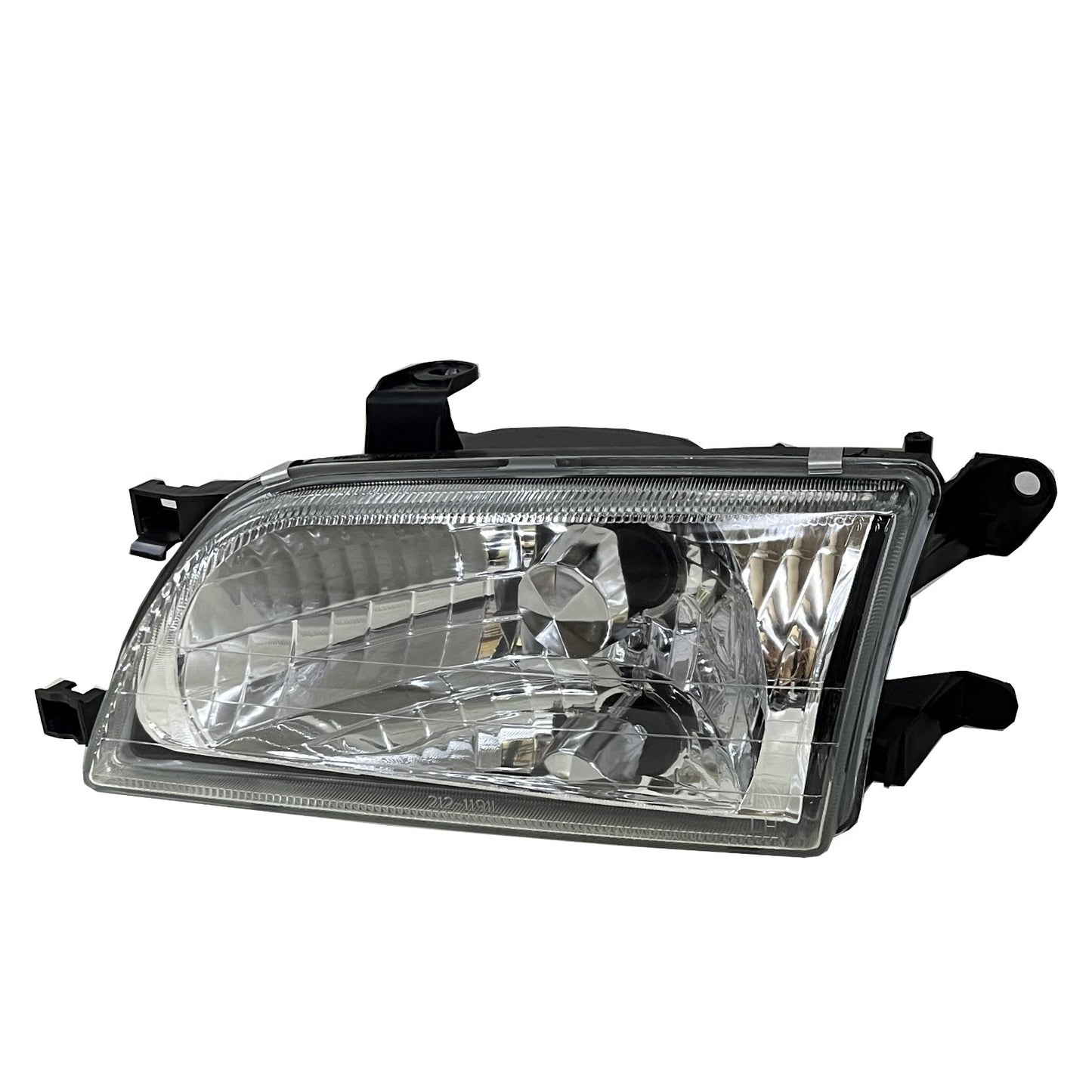 CrazyTheGod TERCEL 1998-1999 Facelift Sedan 4D Clear Headlight Headlamp Chrome for TOYOTA LHD