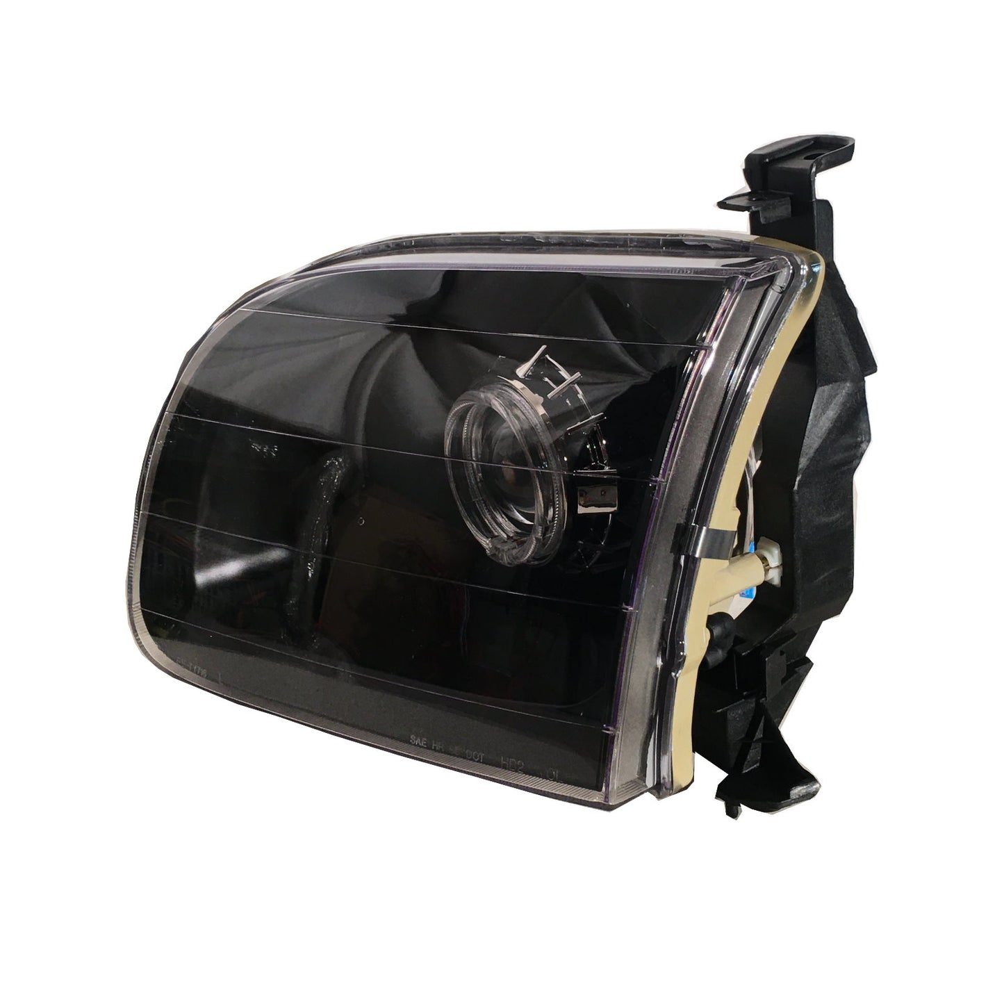 CrazyTheGod Tundra First generation 2000-2004 Pre-Facelift Regular/Access Cab LED Headlight Headlamp Black for TOYOTA LHD