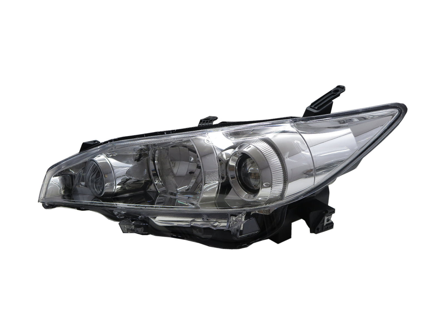 CrazyTheGod WISH AE20 Second generation 2010-2015 MPV 5D OE Projector Halogen Headlight Headlamp Chrome for TOYOTA LHD