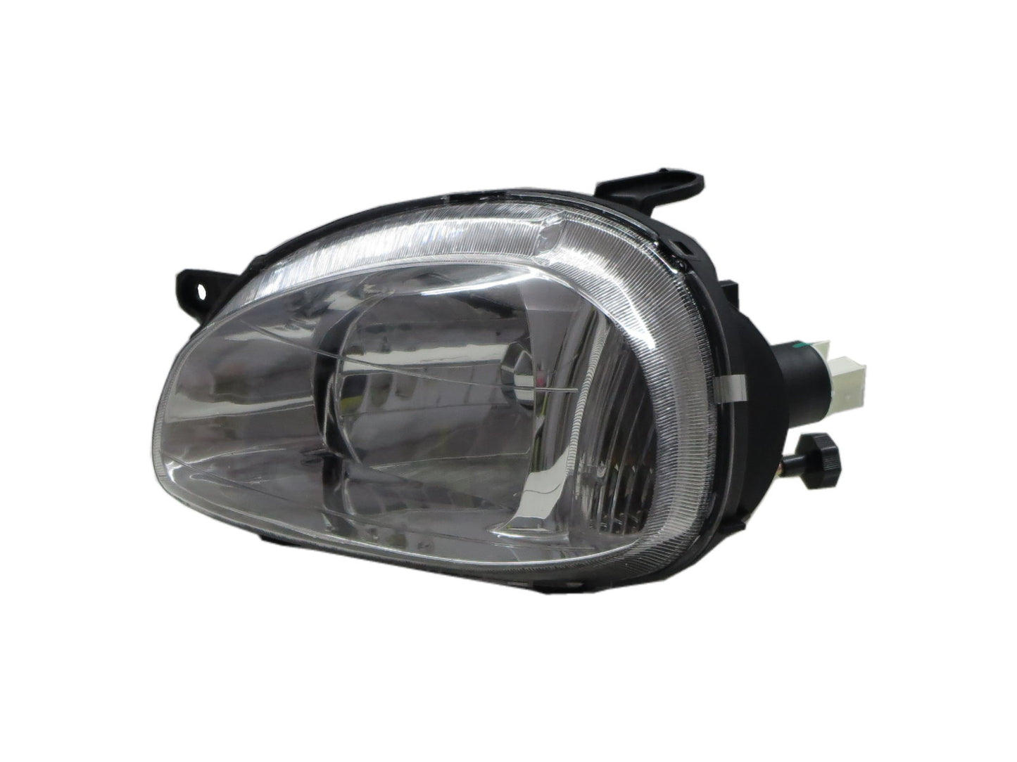CrazyTheGod Corsa B 1993-2000 Hatchback 3D/5D Clear Headlight Headlamp Chrome for VAUXHALL LHD
