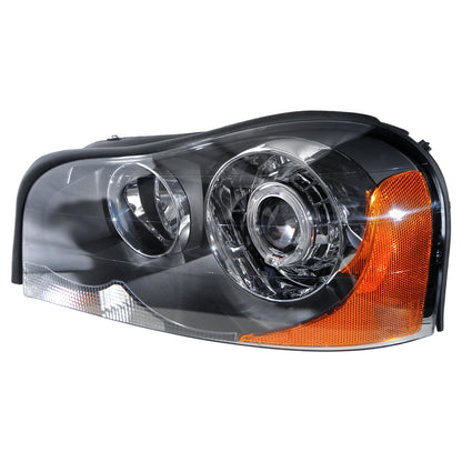 CrazyTheGod XC90 ไฟหน้า LED โปรเจคเตอร์มุมสูงแบบ SUV รุ่นแรก ปี 2002-2014 สำหรับ VOLVO LHD สีดำ