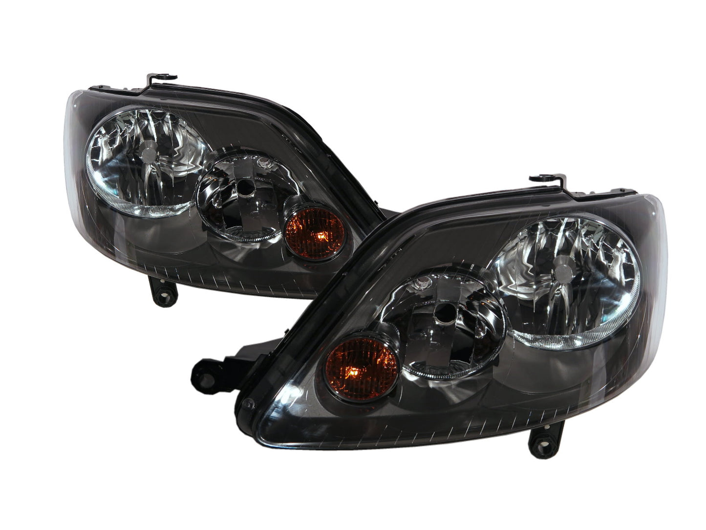 CrazyTheGod Golf 5 GOLF PLUS 2005-2008 MPV 5D Clear Headlight Headlamp Black for VW Volkswagen LHD