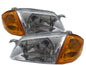 CrazyTheGod 323 BJ Sedan/Wagon 1998-2000 Clear Headlight Headlamp CHROME V2 for MAZDA LHD