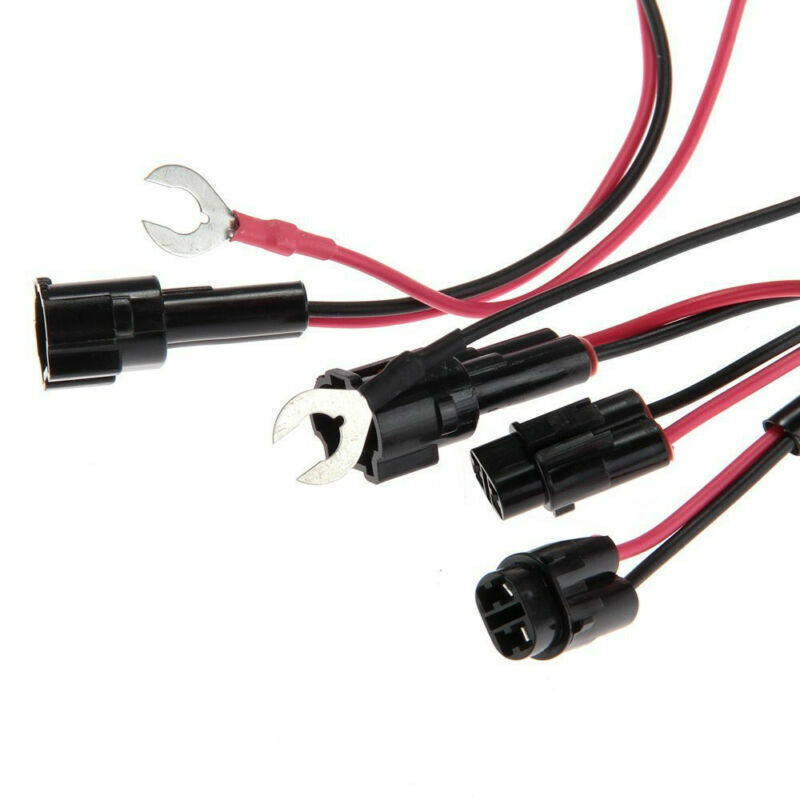 Car SUV LED Daytime Running Light DRL Relay Harness Automatic On/Off Control Box Dimmer
