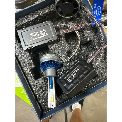 PAIR A6 Ulitimate LED BULB 6000K H1 H7 H8 H9 H11 9005 9006 9004 9007 9012 D2R D2S D4R D4S