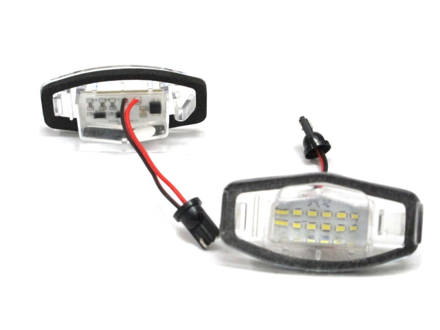 CrazyTheGod MDX YD2 Second generation 2007-2009 Pre-Facelift SUV 5D LED License Lamp Clear for ACURA