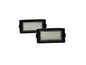 CrazyTheGod 7-Sieres E38 Third generation 1994-2001 Sedan 4D LED W/ Canbus License Lamp White for BMW