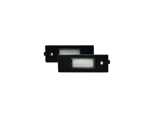 CrazyTheGod 1-Series F20 First generation 2012-Present Hatchback 4D LED License Lamp White for BMW