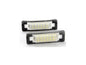 CrazyTheGod C-CLASS W202 First generation 1998-2000 Facelift Sedan 4D LED License Lamp White for Mercedes-Benz