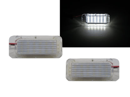 CrazyTheGod S-MAX 2006-Present MPV 5D LED License Lamp White for FORD