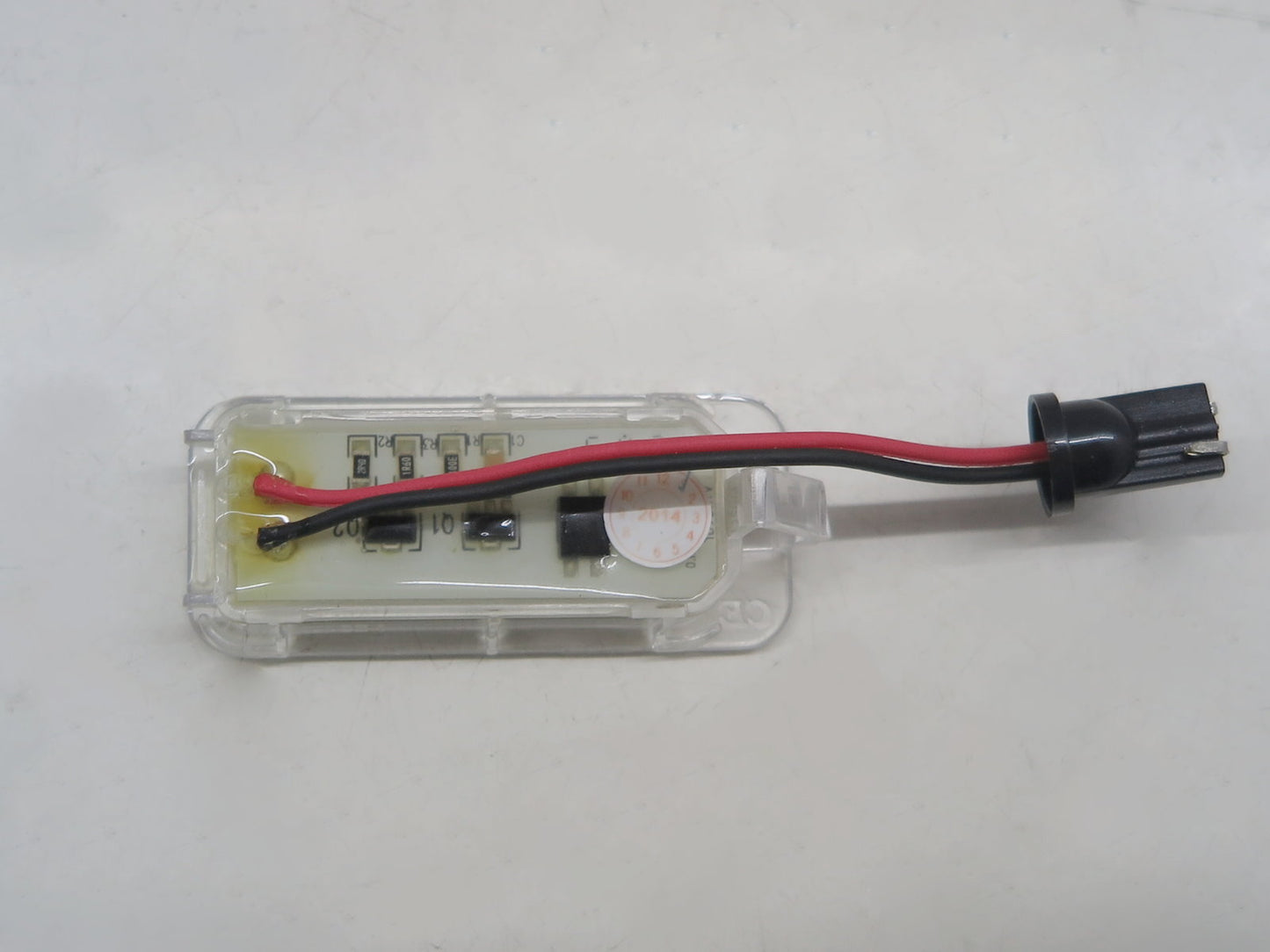CrazyTheGod Fiesta 2009-Present Sedan/Hatchback/VAN 3D/4D/5D LED License Lamp White for FORD