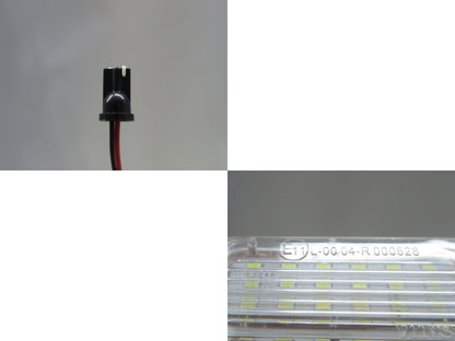 CrazyTheGod C-MAX 2010-Present MPV 5D LED License Lamp White for FORD