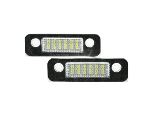 CrazyTheGod Fiesta 2011-Present Sedan/Hatchback/VAN 3D/4D/5D LED License Lamp White for FORD