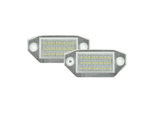 CrazyTheGod Mondeo Second generation 2000-2007 Sedan/Hatchback/Wagon 4D/5D LED License Lamp White for FORD