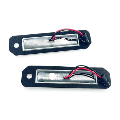 CrazyTheGod Civic 1996-1998 Coupe 2D LED License Lamp Black for HONDA