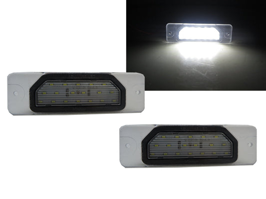 CrazyTheGod I30 CA33 1999-2004 Sedan 4D LED License Lamp White for INFINITI