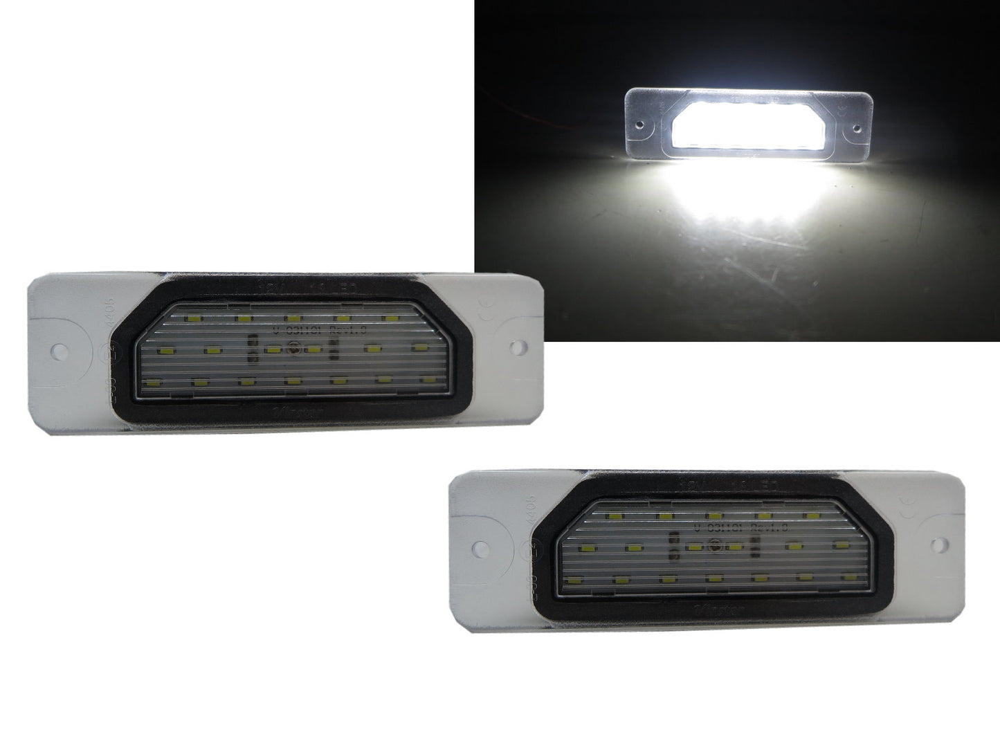 CrazyTheGod M37/M56 Y51 Fourth generation 2010-Present Sedan 4D LED License Lamp White for INFINITI