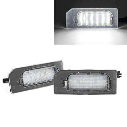 CrazyTheGod Outlander Sport 2011-2020 LED License Lamp Chrome for Mitsubishi