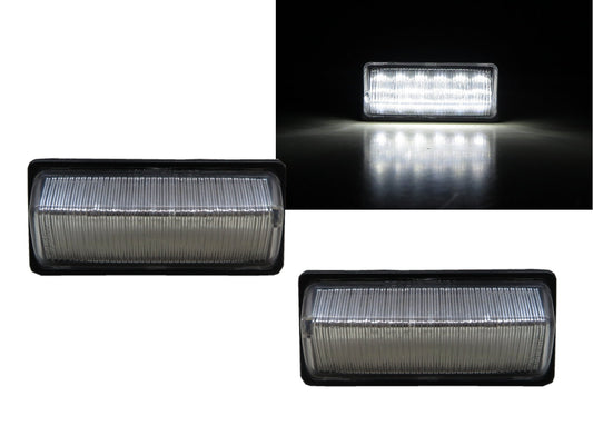 CrazyTheGod TIIDA C11 First generation 2005-2011 Sedan 4D LED License Lamp White for NISSAN