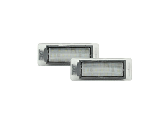 CrazyTheGod Verano 2012-2014 Sedan 4D LED W/ Canbus License Lamp White for Buick