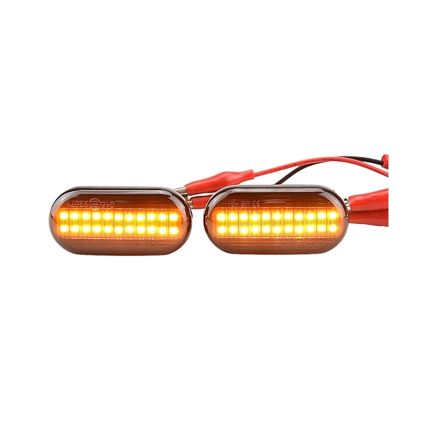 CrazyTheGod 19 II (B/C53_) LED Side Fender Marker Light Lamp Smoke for RENAULT
