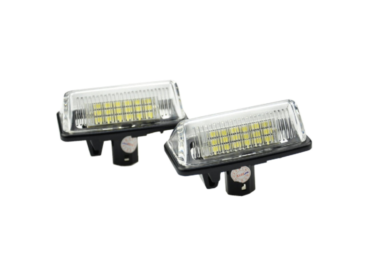 CrazyTheGod Crown S180 ไฟส่องป้ายทะเบียน LED สีขาวสำหรับรถรุ่น Sedan 4D รุ่นที่ 12 ปี 2003-2008 สำหรับรถ TOYOTA