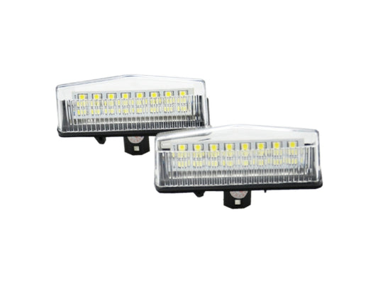 CrazyTheGod CT200h ZWA10 2011-Present Hatchback 5D LED License Lamp White V2 for LEXUS