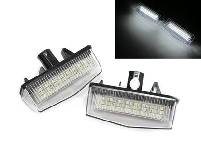 CrazyTheGod CT200h ZWA10 ไฟส่องป้ายทะเบียน LED 5D สำหรับรถแฮทช์แบ็ก LEXUS ปี 2011-ปัจจุบัน