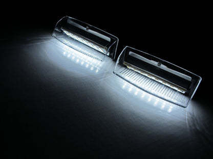 CrazyTheGod CT200h ZWA10 ไฟส่องป้ายทะเบียน LED 5D สำหรับรถแฮทช์แบ็ก LEXUS ปี 2011-ปัจจุบัน