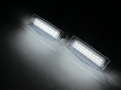 CrazyTheGod CT200h ZWA10 ไฟส่องป้ายทะเบียน LED 5D สำหรับรถแฮทช์แบ็ก LEXUS ปี 2011-ปัจจุบัน