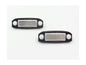 CrazyTheGod C30 2006-2010 Hatchback 3D LED License Lamp White for VOLVO