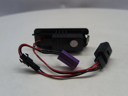 CrazyTheGod EOS 2006-Present Coupe 2D LED W/ Canbus License Lamp White for VW Volkswagen