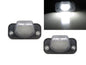 CrazyTheGod Touran 2003-Present MPV 5D LED License Lamp White V2 for VW Volkswagen