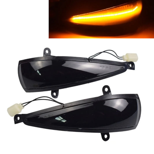 CrazyTheGod Civic 2005-2012 Hatchback 3D/5D LED Dynamic Turn signal Mirror Light Smoke for HONDA