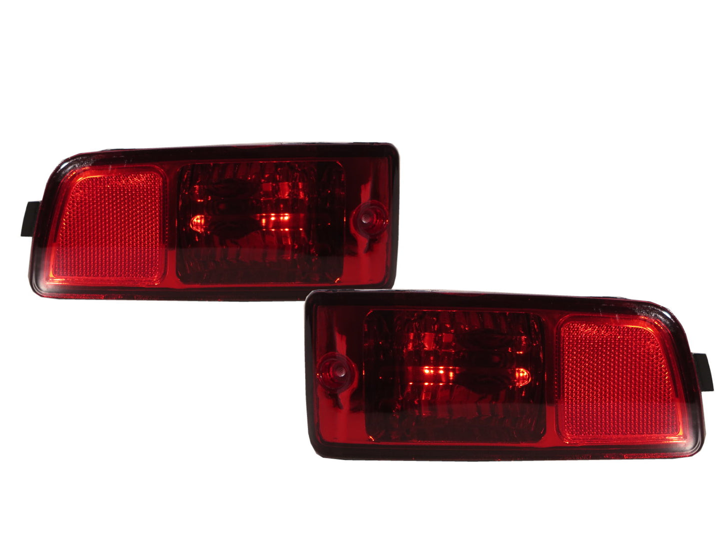 CrazyTheGod Santa FE SM First generation 2005-2006 SUV 5D Clear Rear Bumper Light Lamp RED for HYUNDAI