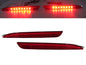 CrazyTheGod Mazda3/Axela BL Second generation 2009-2013 Sedan/Hatchback 4D/5D LED Rear Bumper Brake Light Lamp Red for MAZDA