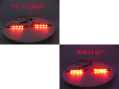 CrazyTheGod Mazda3/Axela BL Second generation 2009-2013 Sedan/Hatchback 4D/5D LED Rear Bumper Brake Light Lamp Red for MAZDA