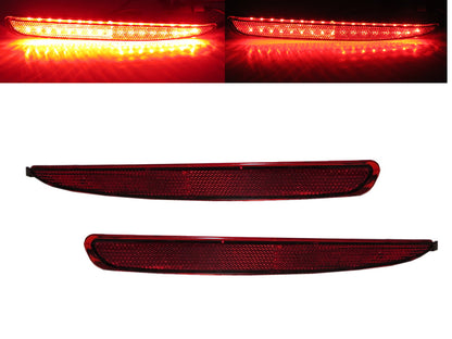 CrazyTheGod Mazda 6 GG1 First generation 2002-2008 Sedan/Hatchback/Wagon 4D/5D LED Rear Bumper Brake Light Lamp Red for MAZDA